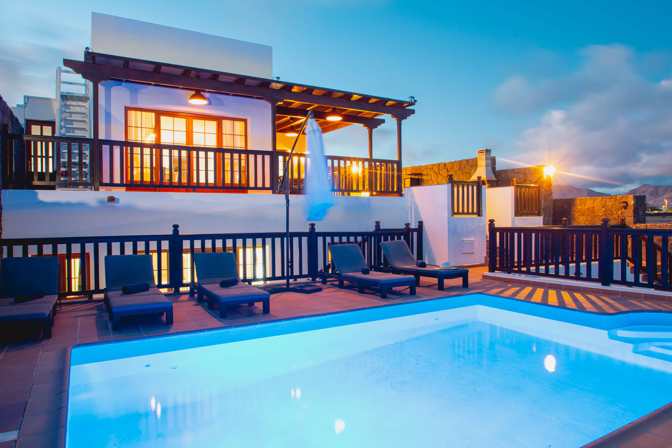 Ferienhaus Lanzarote mit Pool - Villa Vista Reina
