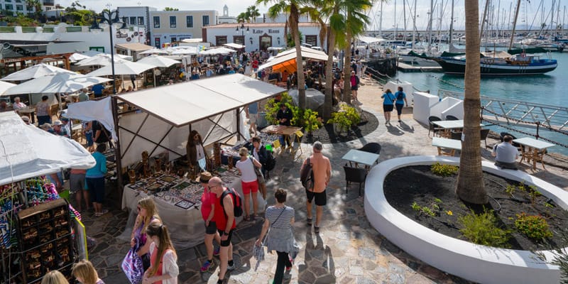 Markets in Playa Blanca and Lanzarote
