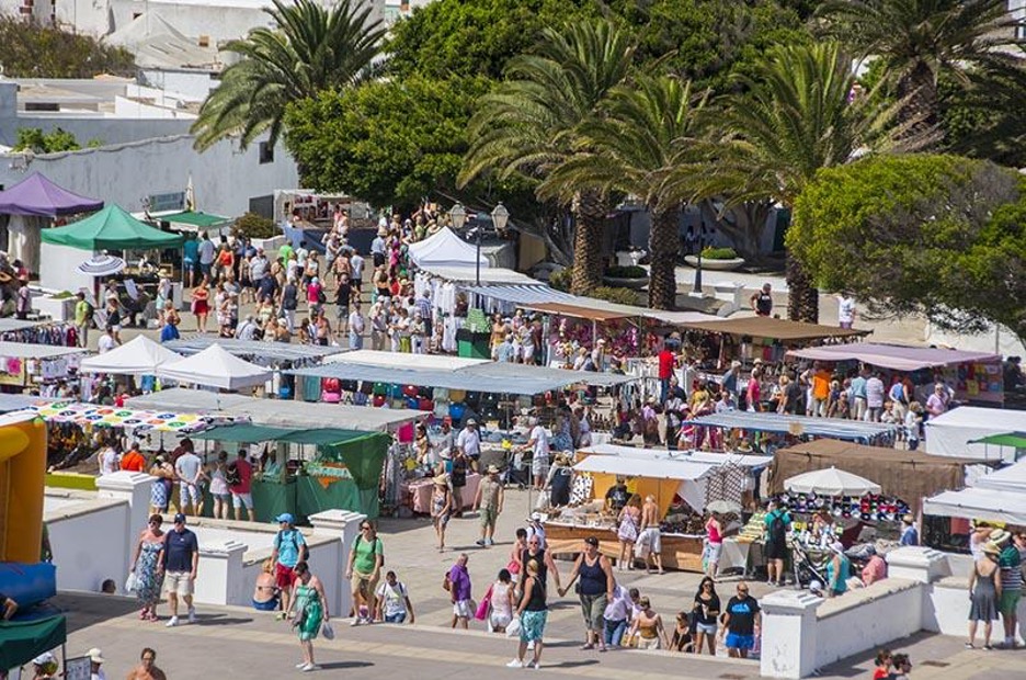 Markt in Playa Blanca und Lanzarote